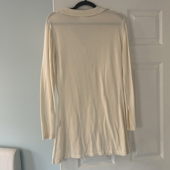 Djerf Avenue Getaway Dress in Cream - Picture 4 of 4